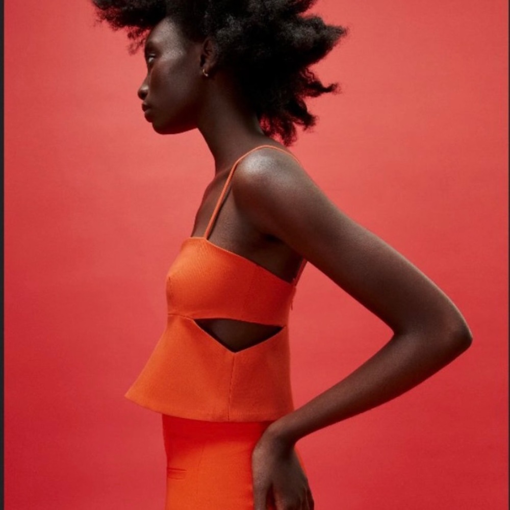 Zara cutout top